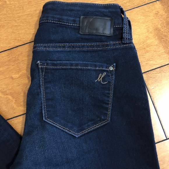 Mavi Straight Leg Dark Denim Jeans, Size 25 - Picture 3 of 8